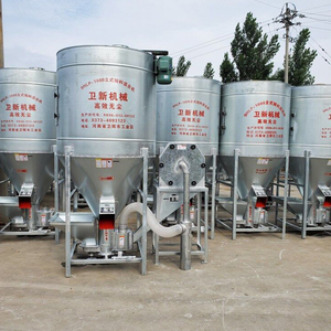 Bán buôn 500 kg/giờ tự động dọc động vật thức ăn Máy Nghiền trộn điều kiện mới Gia cầm Gà Máy xay Máy chế biến - Product Image 4