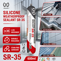 Scellant silicone neutre SR-35, scellant silicone pour mur rideau, scellant silicone RTV, scellant silicone imperméable