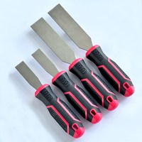 Ensemble de 4 grattoirs universels, ensemble de ciseaux plats CRV, ensemble de ciseaux à bois, outils à main industriels, lame multifonction, ensemble d'outils de grattoir pour joints