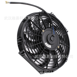 พัดลมทำความเย็นแบบโค้ง 12 นิ้ว 10 ใบพัด 12V 80W สำหรับดัดแปลงรถยนต์ - Product Image 4