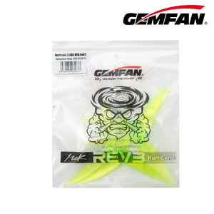 Hélices de drone FPV GEMFAN 51366-3, 3 pales, matériau PC, 5 pouces, pour quadricoptère de course, 2CW 2CCW, pack de 4 - Product Image 2