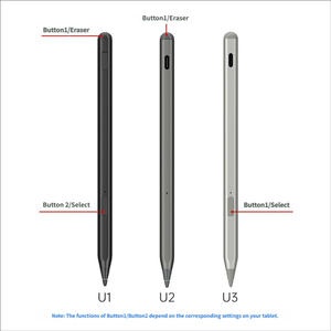 ปากกาสไตลัส USI 2.0 สำหรับ Chromebook ปากกาดิจิทัลสำหรับวาดภาพ รองรับการสัมผัสโดยฝ่ามือ พร้อมยางลบที่ปลาย  ติดตั้งด้วยแม่เหล็ก ชาร์จเร็วแบบ Type-C - Product Image 1