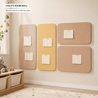 Papan Latar Belakang Stiker Dinding Felt Lepas Tempel Tanpa Bor, Alternatif Papan Pajangan Foto, Papan Buletin, Papan Gabus