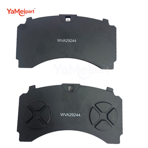 Nuevas Pastillas de Freno para Camión YaMeipart WVA29244 Sin Asbesto Semi-Metálicas/Cerámicas para Sinotruk HOWO Mercedes-Benz <span class=keywords><strong>BMC</strong></span> WVA - Product Image 4