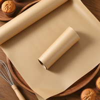 Vente en gros de cartons antiadhésifs de haute qualité, résistants aux graisses, papier parchemin de qualité alimentaire pour la cuisine et la pâtisserie