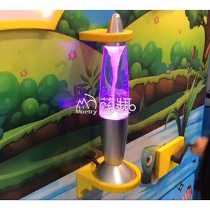 Moetry colour thay đổi Cơn Lốc Xoáy mini với tay quay trẻ em thiết bị bảo tàng khoa học tường trò chơi để bán - Product Image 1