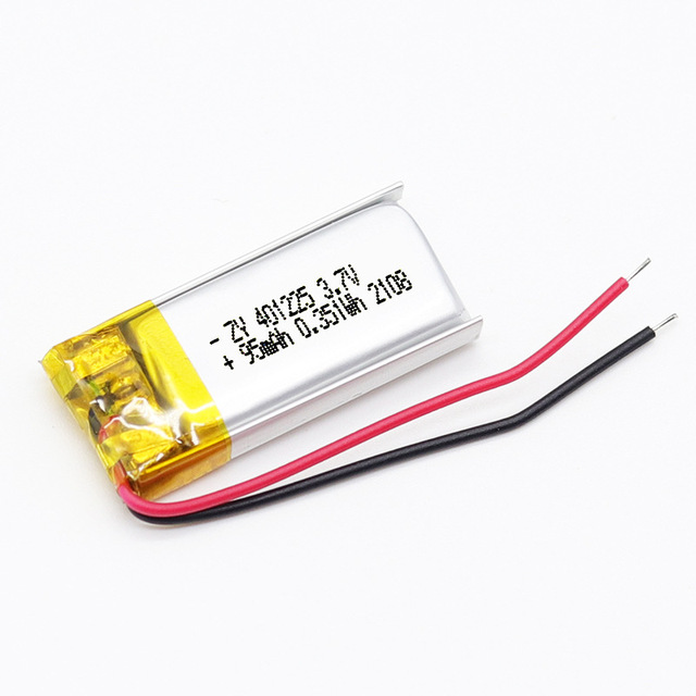 Customization 401225 3.7V 90mAh Ultra-thin LiPo Battery for Wireless Earbuds Smart Wireless Mini Devices