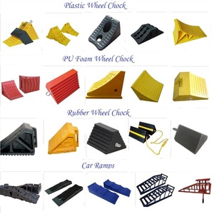 Cale de roue en plastique léger en nid d'abeille anti-dérapant Base Triangle HDPE caoutchouc voiture tout-terrain bouchon de voiture - Product Image 6