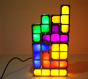 Lámpara de Escritorio Apilable con Luz Nocturna de 7 Colores, Inducción, Bloques Mágicos 3D DIY, Rompecabezas, Juguete para Niños, Adolescentes, Decoración del Hogar - Product Image 6