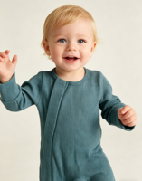 Combinaisons pour bébés nouveau-nés en coton côtelé personnalisées, manches longues, combinaison pour bébé fille et garçon, vêtements pour enfants