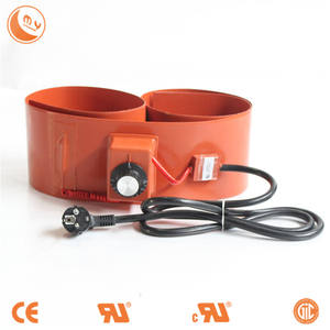 Réchauffeur <span class=keywords><strong>électrique</strong></span> flexible en caoutchouc de silicone <span class=keywords><strong>220V</strong></span> pour bouteille de gaz avec ressort en acier - Product Image 4