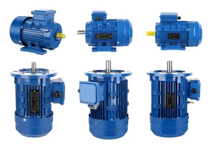 มอเตอร์ไฟฟ้าเหนี่ยวนำสามเฟส 7.5 กิโลวัตต์ 10 แรงม้า 1460 รอบต่อนาที Y2-132M-4 1500 รอบต่อนาที 4 โพล มอเตอร์ไฟฟ้ากระแสสลับสามเฟสแบบอะซิงโครนัส - Product Image 1