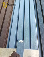 Vente flash - Panneau mural WPC moderne imperméable 219*26mm en matériau PE, facile à installer pour les extérieurs des bâtiments et l'usage domestique
