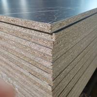 Panneaux de particules mélaminés anti-rayures en gros d'usine, certifiés ENF E0 E1, résistants à l'humidité, grain de bois