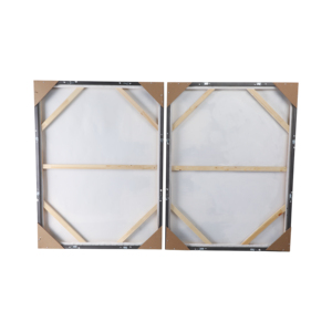 Quadro astratto rettangolare con cornice su tela per decorare la casa, soggiorno, sala da pranzo. - Product Image 6