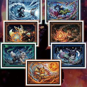 <span class=keywords><strong>PY</strong></span> POKE & Demon Slayer : Cartes à déchirer, Tabs détachables, Anime, Dessin animé, YY 4.0, Design exclusif, Carte d'art rare, Carte Pokémon, Jeu de cartes à collectionner - Product Image 5