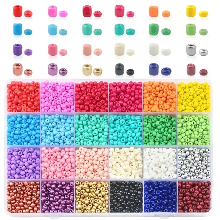 Wholesale 4mm 24 Grids Glass Seed