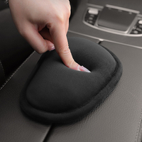 Coussin de genou en peluche pour voiture, adhésif, confortable et à rebond doux, pour BMW Toyota Honda
