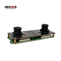 Module de caméra stéréo USB3.0 à obturateur global, double capteur 2K, IMU, enregistrement local sur SD, prise en charge de lentilles personnalisées, échantillons disponibles
