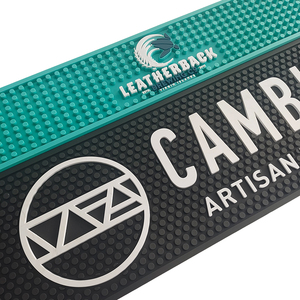 Customizable Rubber <b>Bar</b> <b>Mat</b> PVC Silicone Spill <b>Mat</b> <b>Bar</b> Runner Pub Rail <b>Mat</b> Drip Tray Non Slip Countertop Pad with Logo - Product Image 5