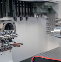 Multi-axe Précision SL325 SL326 SL385 SL386 Filetage Coupe et Taraudage Alésage FANUC CNC Tour Suisse