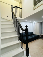 Panneau de clôture extérieur en aluminium pour garde-corps de balcon, balustrade et escalier de villa