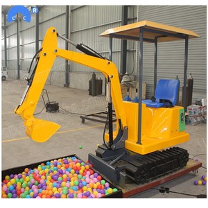 Mini-Excavatrice Jouet pour Enfants avec Fonction Monnayeur - Product Image 2