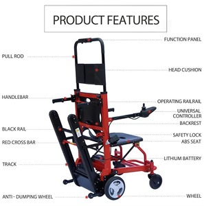 Promotion : Fauteuil roulant électrique pliable 2-en-1 pour monter les escaliers - Product Image 2