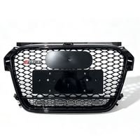 Grille de radiateur avant en nid d'abeille noir brillant, compatible avec A1 8X 2011-2014