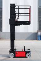 Mât vertical autopropulsé en acier au carbone électrique avec hauteur de levage de 4,8 m