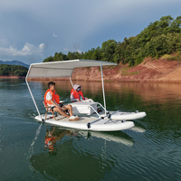 Bateau aquatique gonflable robuste et stable de haute qualité 2026 pour des voyages aquatiques palpitants, catamaran gonflable, yacht, bateau à rames