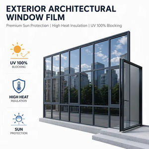 Pellicola Solare per Controllo Esterno ad Alta Efficienza Energetica per Facciate in Vetro di Edifici Commerciali - Product Image 5