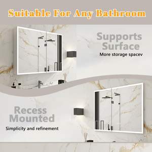 Vanité avec une large surface de comptoir, offre amplement d'espace pour organiser les essentiels de la salle de bain et la décoration - Product Image 6