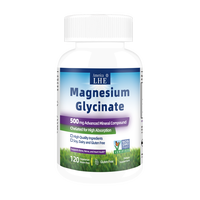 Glicinato de Magnesio de Alta Potencia 500mg Suplemento de Alta Absorción para el Apoyo de la Salud Nerviosa, Ósea e Inmunológica Cápsulas de Glicinato de Magnesio