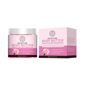 Crema Corporal Orgánica para el Cuidado del Cabello con Logotipo Personalizado, Loción Corporal Humectante y Blanqueadora con Aceite de Coco, Rosa, Té Verde y Manteca de Karité - Product Image 6
