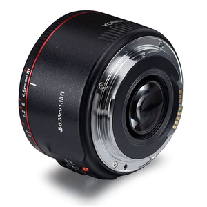 Objectif autofocus à grande ouverture YONGNUO YN50mm F1.8 II pour <span class=keywords><strong>Canon</strong></span>, effet bokeh, pour appareils photo <span class=keywords><strong>Canon</strong></span> <span class=keywords><strong>EOS</strong></span> 70D 5D2 5D3 <span class=keywords><strong>600</strong></span> - Product Image 3