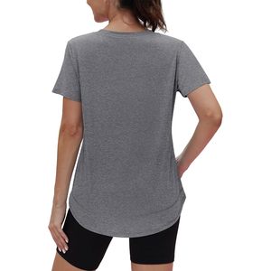 เสื้อออกกำลังกายแขนสั้นสำหรับผู้หญิงเสื้อ S-3XL ทันสมัยสำหรับฤดูใบไม้ผลิและฤดูร้อน - Product Image 2