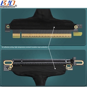 270 độ PCIE gen4 <span class=keywords><strong>PCI</strong></span>-<span class=keywords><strong>E</strong></span> 4.0 16X đến X16 <span class=keywords><strong>Card</strong></span> đồ họa Riser cáp mở rộng 0.3M 0.4m 0.5M 0.6m cho ai máy chủ GPU rtx4090 - Product Image 3