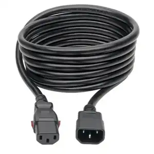 Heavy-Duty PDU Power Cord Locking C13 To C14 Power Cable