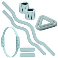 Poids réglables portables pour chevilles et poignets - Conception ergonomique et étanche en silicone et fonte