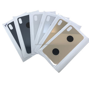 Grandi fori occhiali posteriori per <span class=keywords><strong>iphone</strong></span> X XS <span class=keywords><strong>XR</strong></span> XS Max coperchio posteriore della batteria grande foro della fotocamera con o senza logo versione ue - Product Image 1