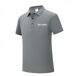 เสื้อเชิ้ตผ้าฝ้ายถัก 100% ปักโลโก้ตามสั่ง ขายส่ง ป้องกันการยับ สำหรับผู้ชายและทุกเพศ - Product Image 2