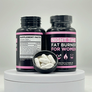 Compléments brûleurs de graisse nocturnes avec <span class=keywords><strong>L</strong></span>-théanine pour adultes - 60 capsules Gestion de <span class=keywords><strong>l</strong></span>'énergie - Product Image 4