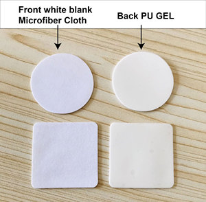 Custom Printed Adhesive Mini Microfiber Cloth Phone <b>Screen</b> <b>Cleaner</b> Sticker Laptop Mobile Phone Glass Cleaning Wiper Sticky - Product Image 6