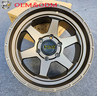 Direkt ab Werk 15x8J 6x139.7 ET 0 CB 110 Aluminiumfelgen für Chevrolet Silverado Nissan Frontier 4x4 Offroad-Truck Performance