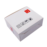 Boîte d'emballage en carton pliable avec fond auto-verrouillant, impression couleur personnalisée, design sur mesure