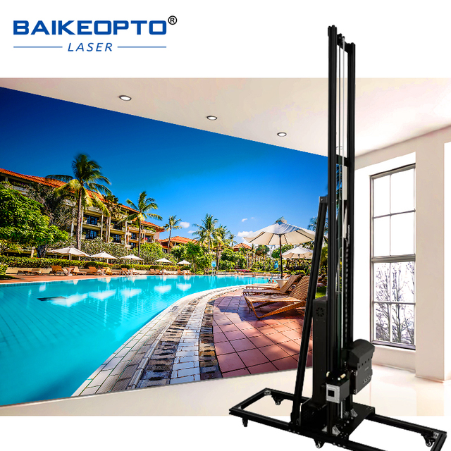 Versatile Wall Printer for Various Surfaces I1600 Print Head 3D UV Vertical Inkjet Wall Printing Painting Machine