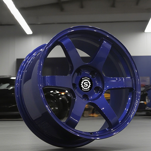 5X114.3 18 19 20 22นิ้วรถแข่งโฟล์คล้อแม็ก <span class=keywords><strong>Te37</strong></span>ปลอมแปลงสำหรับ GTR - Product Image 3