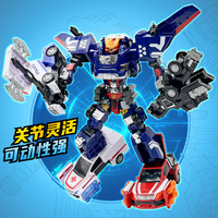 Robot transformable Ruunjoy Hello Carbot Penta Storm X en voiture, figurines d'action, jouet de voiture de secours déformable pour enfants, cadeau