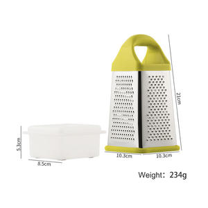 YIGO <span class=keywords><strong>Râpe</strong></span> <span class=keywords><strong>à</strong></span> légumes en acier inoxydable, <span class=keywords><strong>râpe</strong></span> <span class=keywords><strong>à</strong></span> chocolat et noix de muscade Râpes multi-usages - Product Image 2